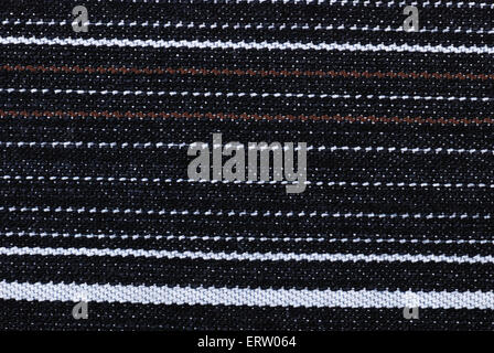 Struttura a partire da un tessuto jeans con la linea Foto Stock