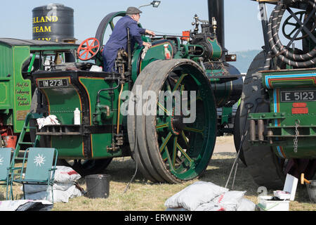 2014 Welland Rally di vapore vicino a Malvern in Worcestershire Foto Stock