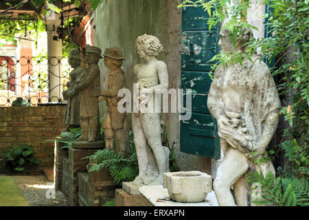 Rilievo e sculture, Isola di Torcello Museo / Museo Provinciale di Torcello Foto Stock