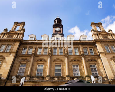 Il vecchio ufficio postale edificio in Piazza della Città Leeds West Yorkshire Inghilterra Foto Stock