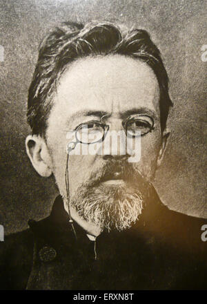 Chekhov, Anton Pavlovich Chekhov, Russo medico, drammaturgo e autore Foto Stock