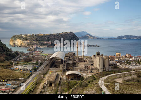 Napoli (Italia) - Bagnoli, ex area industriale Foto Stock