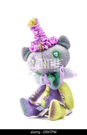 Artistico Vintage Teddy Bear toy Foto Stock