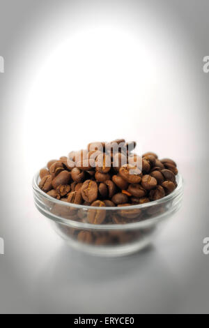 chicchi di caffè arrosto; Foto Stock