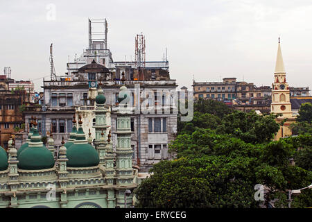 Dharmatala street ora lenin Sarani Calcutta kolkata west bengal india Foto Stock