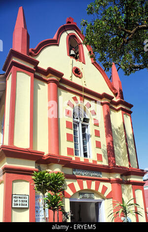 La chiesa della Santa Croce nel 1831 ANNUNCIO ; Mahabaleshwar ; Maharashtra ; India Foto Stock