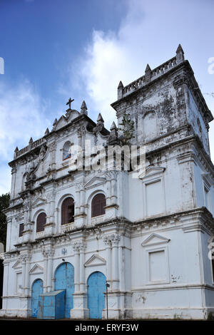 Nostra Signora della Compassione Chiesa Vecchia a Goa ; India Foto Stock