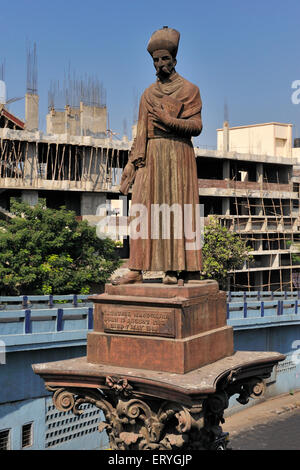 Statua di khada parsi di sheth cursetjee manockjee ; Mumbai Bombay ; Maharashtra ; India Foto Stock