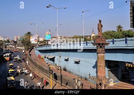 Statua di khada parsi di sheth cursetjee manockjee ; Mumbai Bombay ; Maharashtra ; India Foto Stock