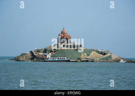 Swami Vivekananda Rock Memorial a Kanyakumari tamilnadu India Foto Stock