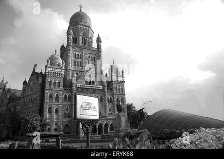 Municipal Corporation building a Mumbai in India Maharashtra Foto Stock