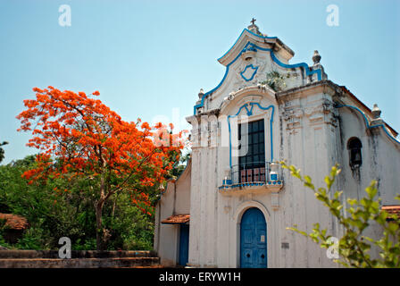 Chiesa Desta Capela vecchio Goa ; India. Foto Stock