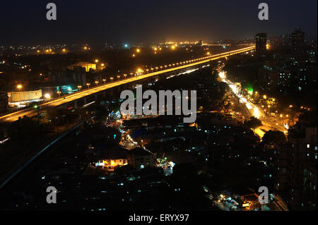 Orientale Freeway Express collega il sud di Mumbai Maharashtra India Asia Foto Stock