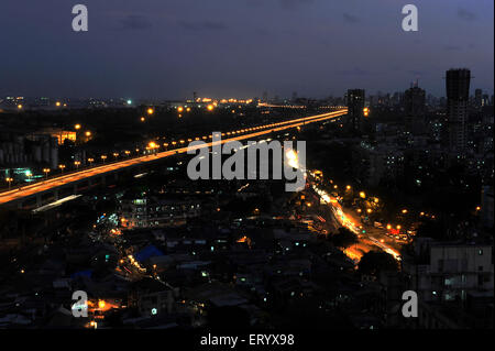 Orientale Freeway Express collega il sud di Mumbai Maharashtra India Asia Foto Stock