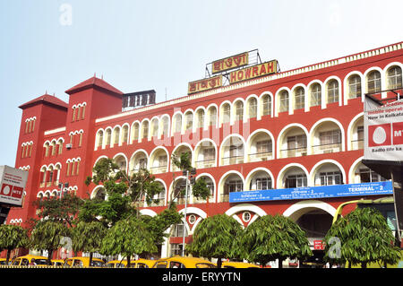 Stazione ferroviaria di Howrah Junction , stazione ferroviaria di Howrah, Howrah Junction , stazione di Howrah ; Bengala Occidentale ; India, Asia Foto Stock