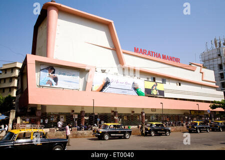 Maratti Mandir cinema sala film , Bombay , Mumbai , Maharashtra , India Foto Stock