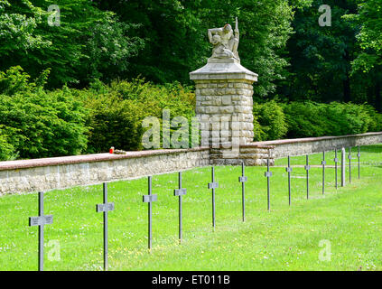 Cimitero di guerra tedesco di San Mihiel, Lorena, Francia Foto Stock