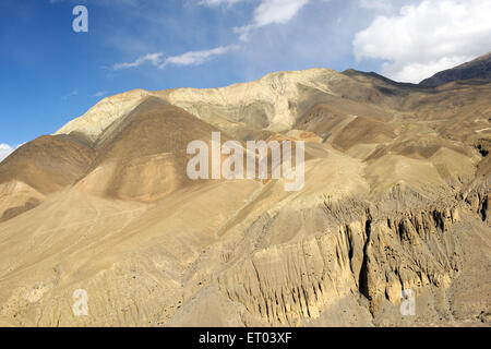 Paesaggio , Kagbeni , Tashi Kang , Nepal , Repubblica Democratica del Nepal , Asia meridionale , Asia Foto Stock