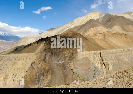 Paesaggio , Kagbeni , Tashi Kang , Nepal , Repubblica Democratica del Nepal , Asia meridionale , Asia Foto Stock