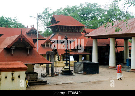 Kali Bhagavathy tempio di Kodungallur ; Kerala ; India Foto Stock