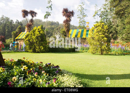 Il governo Giardino Botanico a Udhagamandalam Ooty è stabilito nel 1847 dal marchese di Tweeddale ; Tamil Nadu ; India Foto Stock