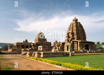 UNESCO World Heritage Site ; i templi di Pattadakal ; Karnataka ; India Foto Stock