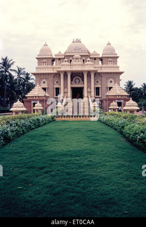 Sri Ramakrishna Math, Ramakrishna Math, Tempio universale, Madras, Chennai, Tamil Nadu, India, Asia Foto Stock