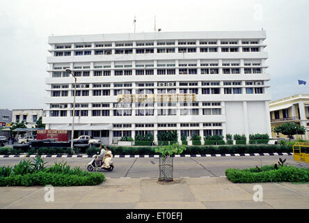 Segreteria principale edificio governativo, Pondicherry, Puducherry, Tamil Nadu, territorio dell'Unione, UT, India, Asia Foto Stock