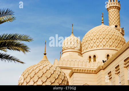 Moschea di Jumeirah , Dubai , Emirati Arabi Uniti Foto Stock