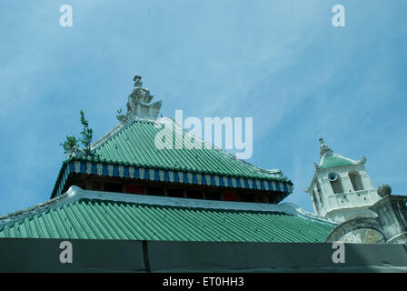 Kampong Kling moschea, vecchia moschea, Malacca città, Malacca, Malesia, Asia Foto Stock