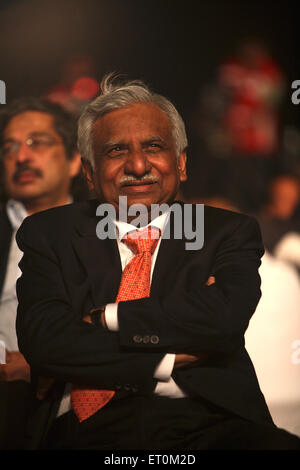 Naresh Goyal, Presidente, Jet Airways al CNBC TV18 Indian Business leader Award, Bombay, Mumbai, Maharashtra, India, Asia Foto Stock