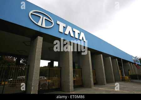 Porta principale di Tata Motors stabilimento ; Pimpri vicino Pune ; Maharashtra ; India ; Asia Foto Stock