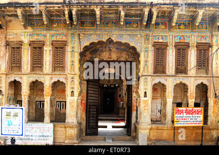 Haveli ; Fatehpur Shekhavati ; Rajasthan ; India Foto Stock