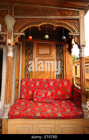 casa gallegante ; Srinagar ; Jammu e Kashmir ; India Foto Stock