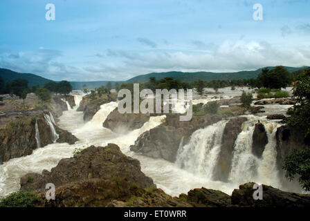 Hogenakkal cade ; Tamil Nadu ; India Foto Stock