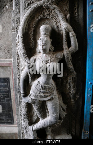 Shiva tempio dedicato a Tejo Lingam ; Arunachala tempio ; Tiruvannamalai ; Tamil Nadu ; India Foto Stock