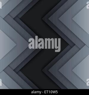 Abstract triangolo grigio scuro forme. EPS RGB vettore 10 Illustrazione Vettoriale