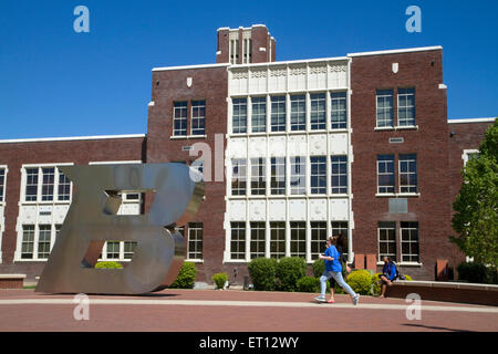 Amministrazione edificio a Boise State University di Boise, Idaho, Stati Uniti d'America. Foto Stock