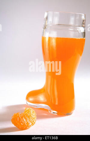 Bevanda a base di frutta ; santara ; succo di arancia ; India Foto Stock