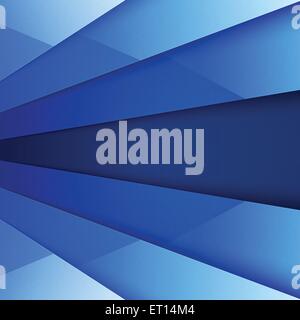Carta blu strati vettore astratto dello sfondo. EPS RGB 10 illustrazione vettoriale Illustrazione Vettoriale