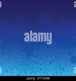 Colore blu gli spruzzi di vernice sullo sfondo. EPS RGB 10 illustrazione vettoriale Illustrazione Vettoriale