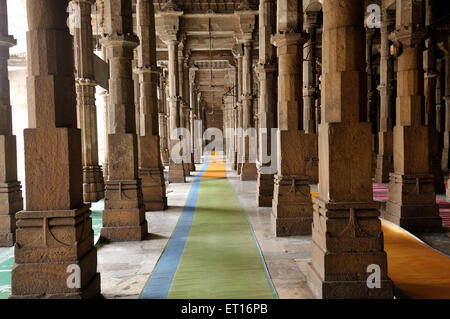 Jama Masjid Ahmedabad Gujarat India Asia Foto Stock