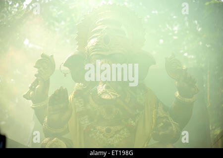 Idol del Signore Ganesha immersione a Mumbai India Maharashtra Foto Stock