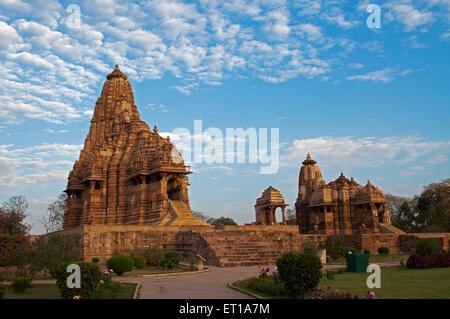 Kandariya Mahadeva Temple Khajuraho Madhya Pradesh India Asia Foto Stock