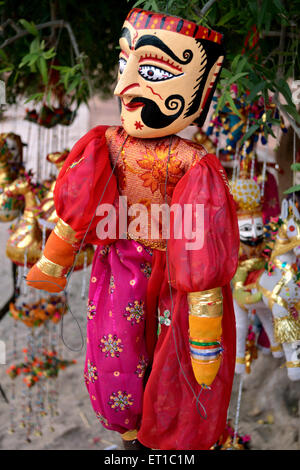 Coloratissima marionetta Forte Mehrangarh Jodhpur Rajasthan India Asia Foto Stock