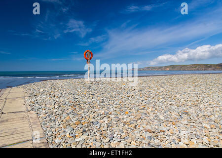 La bellissima spiaggia di Newgale Pembrokeshire Wales UK Foto Stock