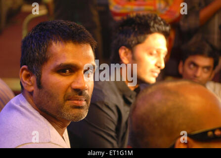 Sunil Shetty, Suniel Shetty, attore indiano, produttore cinematografico, personalità televisiva, Imprenditore, India, Asia Foto Stock