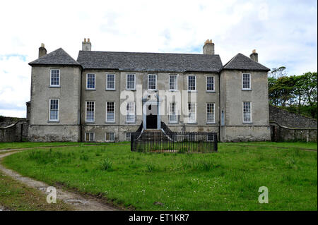 Buncrana Castello, Buncrana, County Donegal, Irlanda il colonnello George Vaughan tra 1716-18. Foto Stock