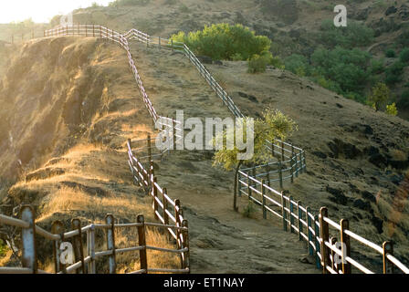 Ringhiere a takmak tok sulla fort Raigad ; Maharashtra ; India Foto Stock