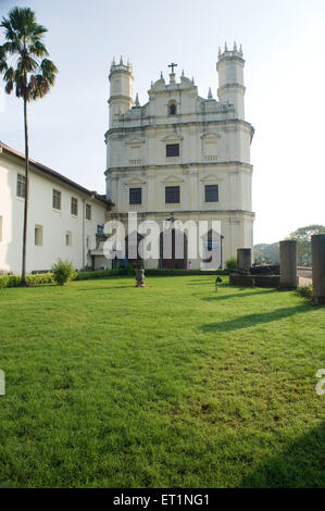 Convento e chiesa di San Francesco di assisi nella vecchia Goa ; India Foto Stock